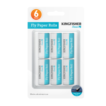Kingfisher Home 6pc Fly Papers Kingfisher Home 6pc Fly Papers